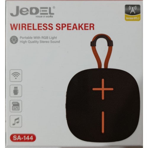 JEDEL SA-144 BLUETOOTH SPEAKER MUHTEŞEM SES KALİTESİ 